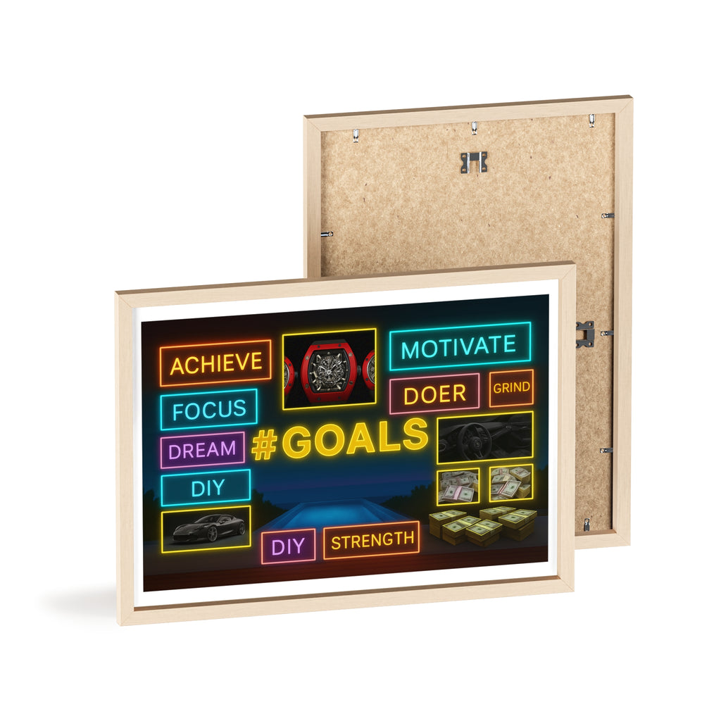 Posters with Wooden Frame