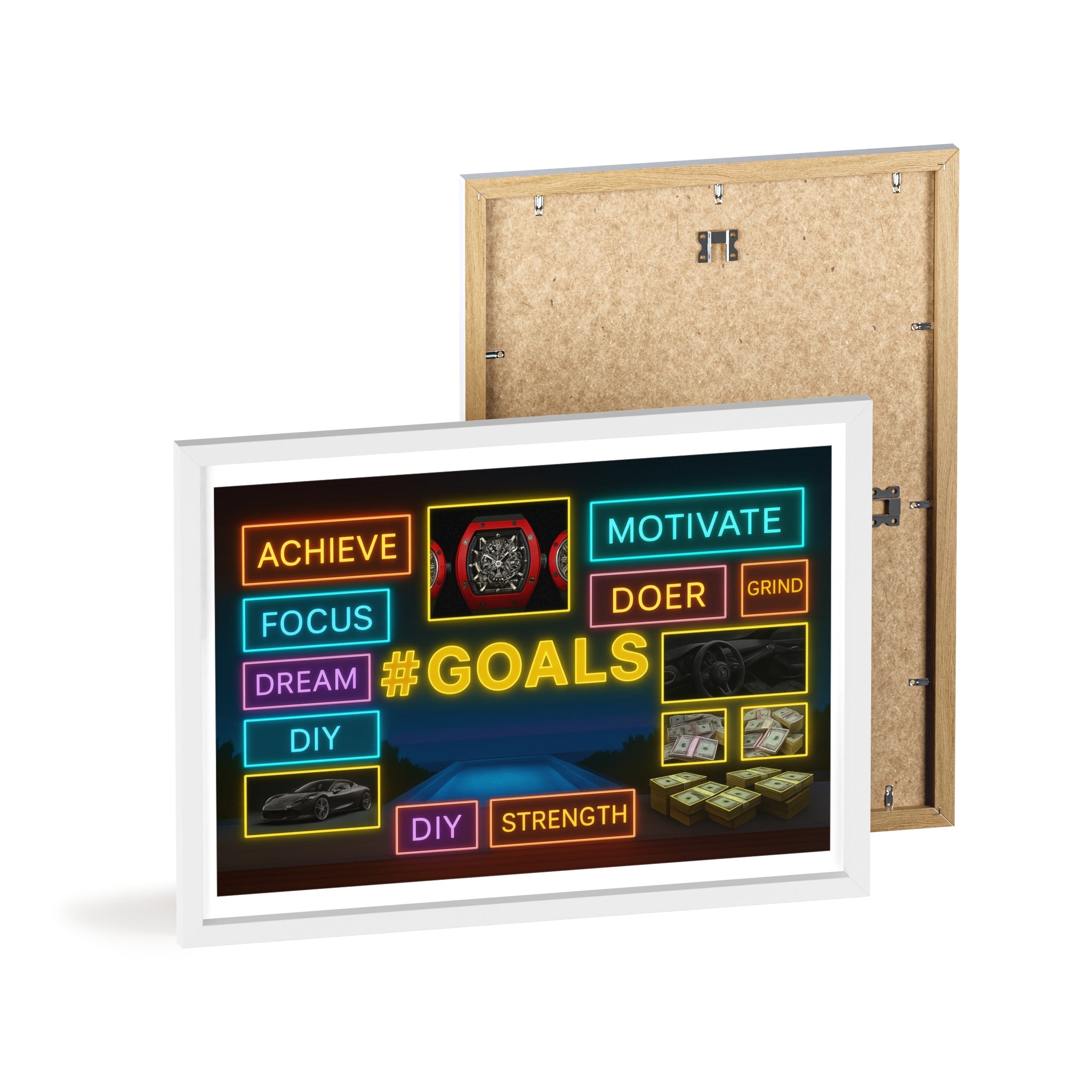 Posters with Wooden Frame