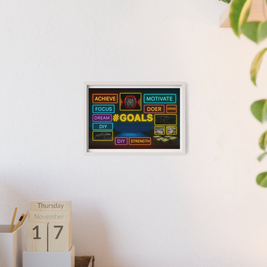 Posters with Wooden Frame