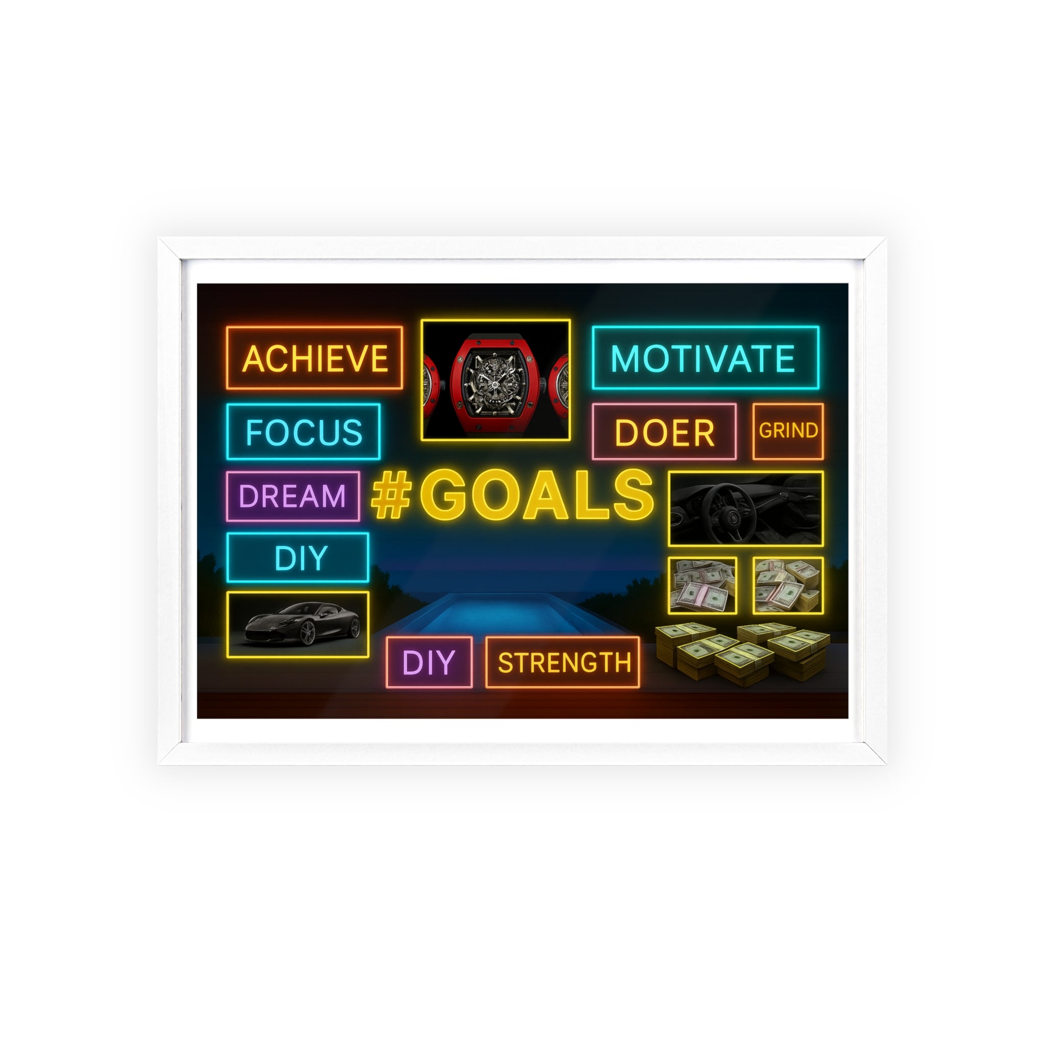 Posters with Wooden Frame