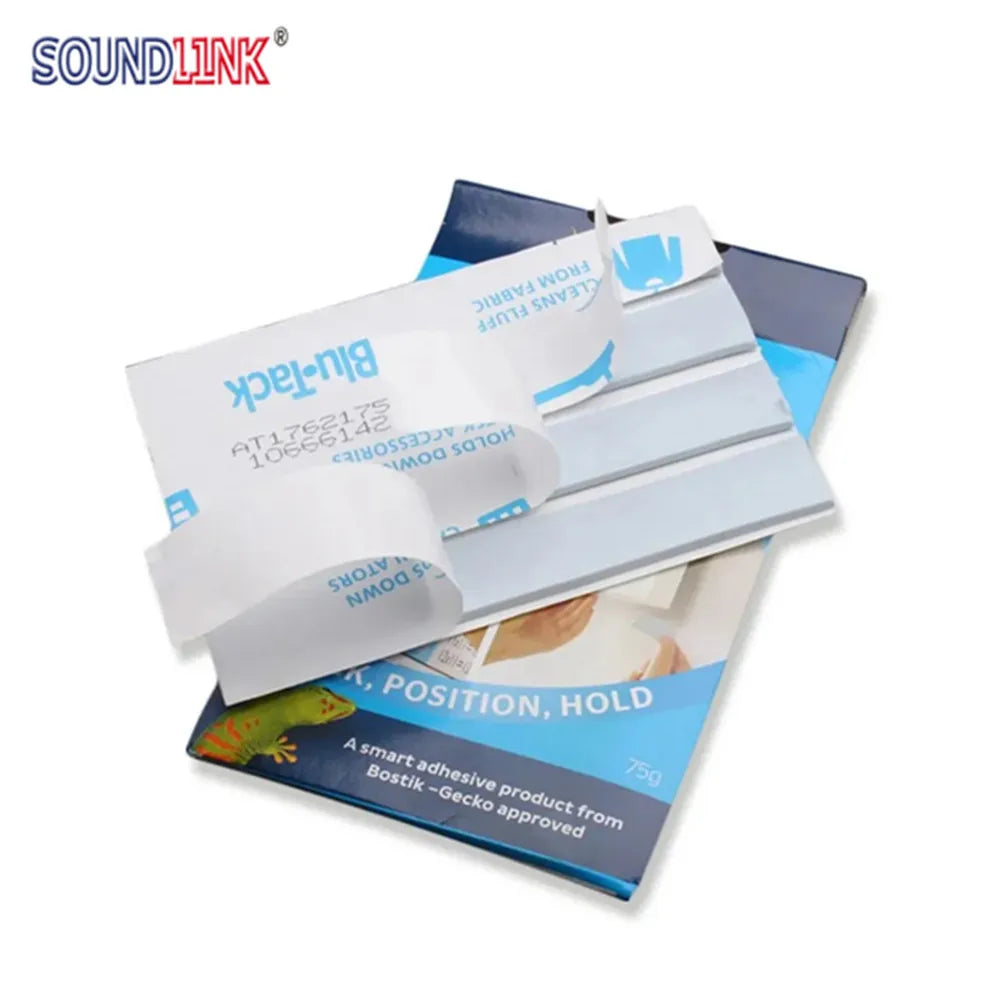 Blu Tack Multipurpose Adhesive Clay Reusable Adhesive for Hearing Aid Repairing IEM DIY Removable Adhesive Putty Tabs 75g