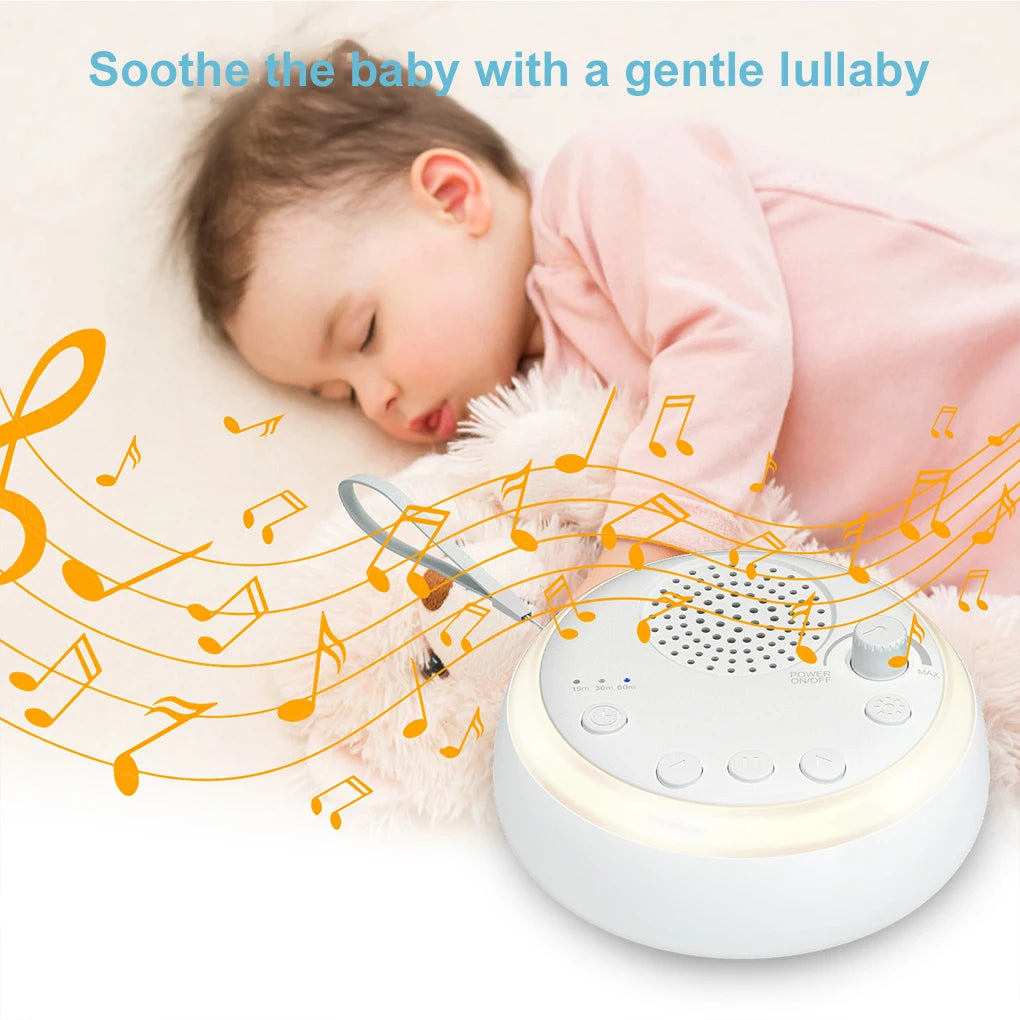 16 Soothing Sounds White Noise Sound Machine Sleep Sound Machine With 15 30 60 Minutes Timer for Adults Children