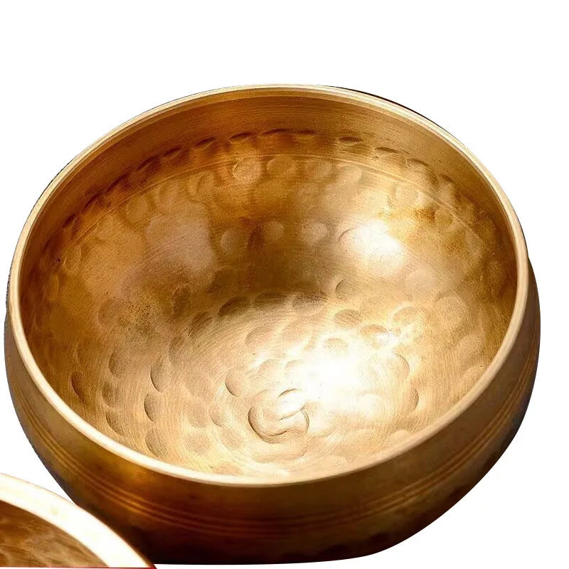 1 Pc Tibetan Singing Bowl 13/15/17/20CM Options Large Handmade Brass Metal Sound Bowl Yoga Chanting Meditation Buddhism Healing