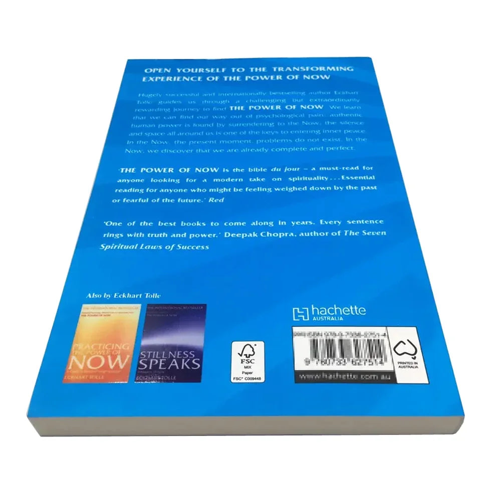 Eckhart Tolle The Power of Now - Spiritual Enlightenment Book, Mindfulness Meditation Guide Gift