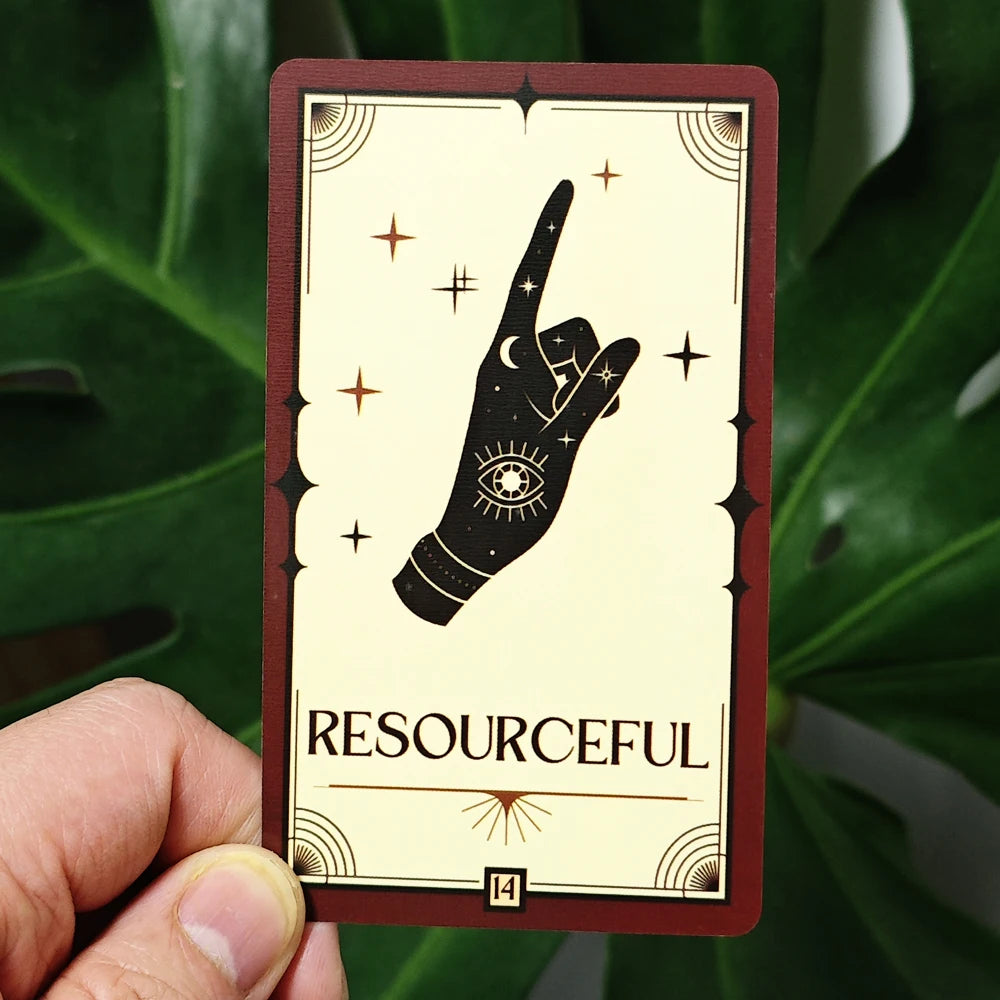 Manifestation Oracle Deck 33 Card Oracle Deck 10.3*6cm Manifest Your Dreams, Find Your Purpose, Tarot for The Soul