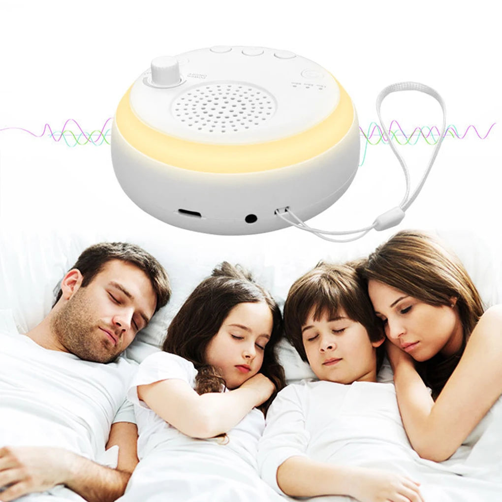 16 Soothing Sounds White Noise Sound Machine Sleep Sound Machine With 15 30 60 Minutes Timer for Adults Children